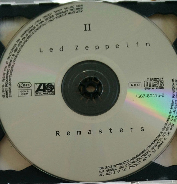 Led Zeppelin : Remasters (2xCD, Comp, RE, RM, Sli)