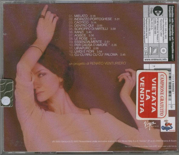 Patrizia Laquidara : Indirizzo Portoghese (CD, Album, Copy Prot.)