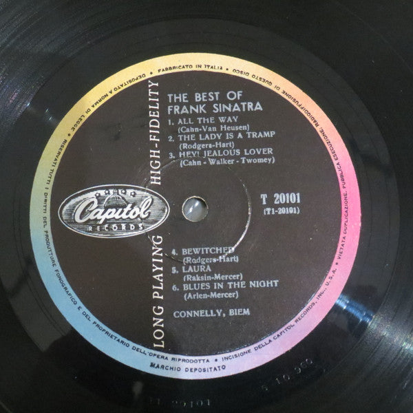 Frank Sinatra : The Best Of Frank Sinatra (LP, Comp)