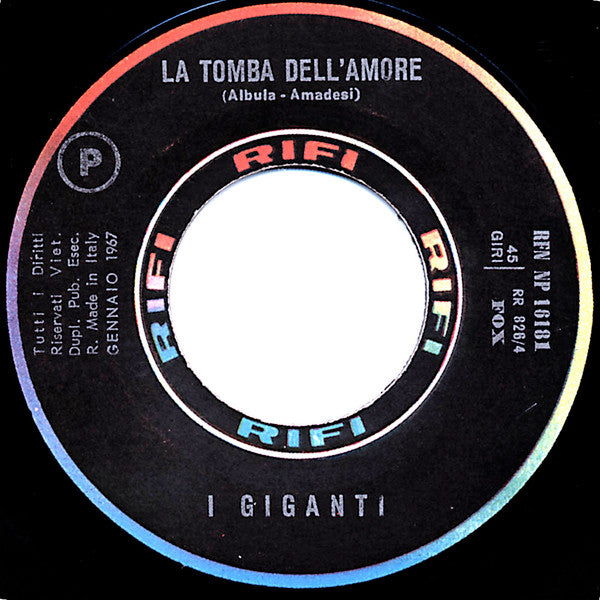 I Giganti : Proposta (7")