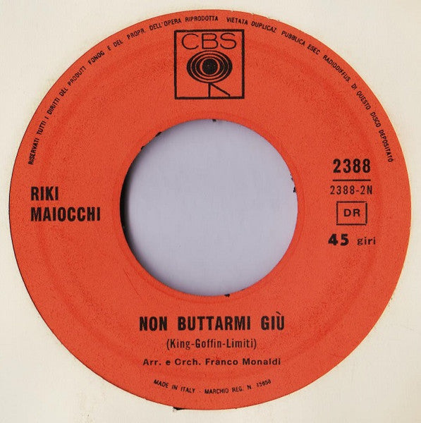 Riki Maiocchi* : Uno In Più (7")