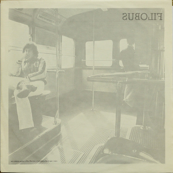 Mario Lavezzi : Filobus (LP, Album)