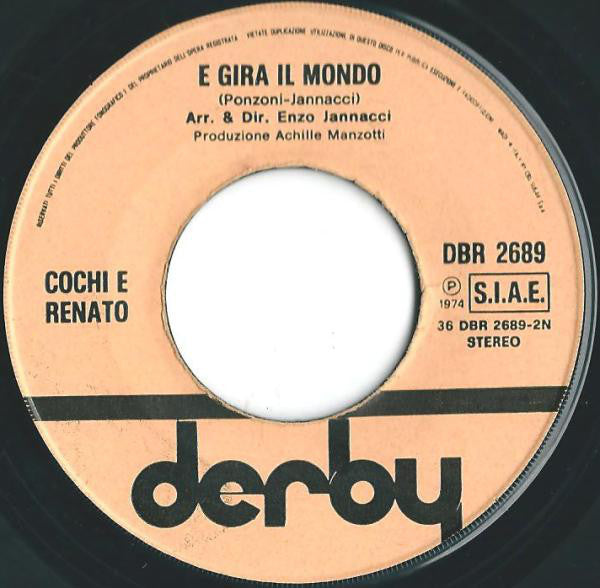 Cochi E Renato : E La Vita, La Vita (7")