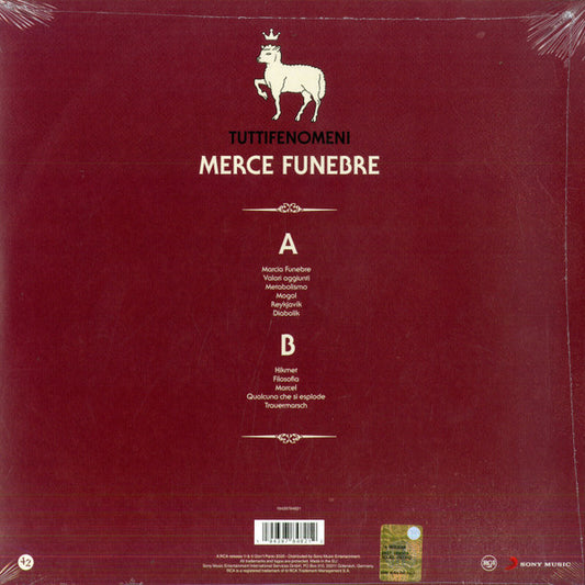 Tutti Fenomeni : Merce Funebre (LP, Album)