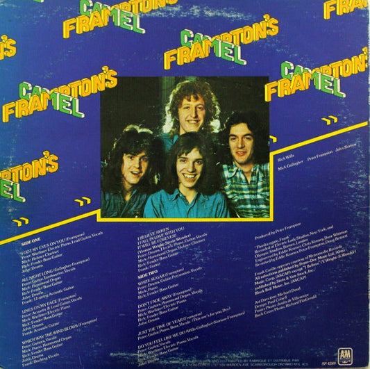 Frampton's Camel : Frampton's Camel (LP, Album, RE)