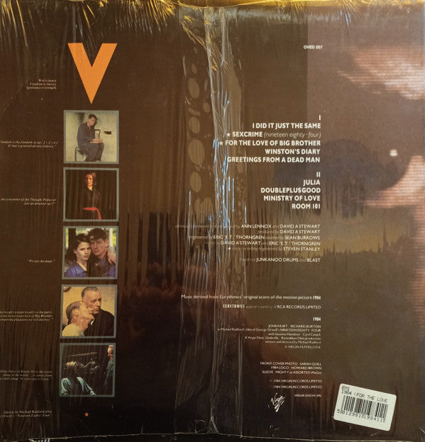 Eurythmics : 1984 (For The Love Of Big Brother) (LP, Album)