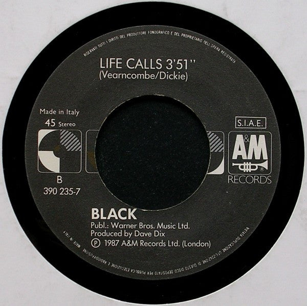 Black (2) : Wonderful Life (7", Single)