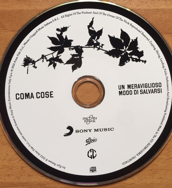 Coma Cose : Un Meraviglioso Modo Di Salvarsi (CD, Album)