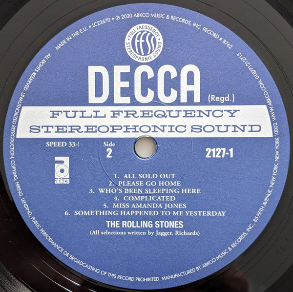 The Rolling Stones : Between The Buttons (UK) (LP, Album, RE)