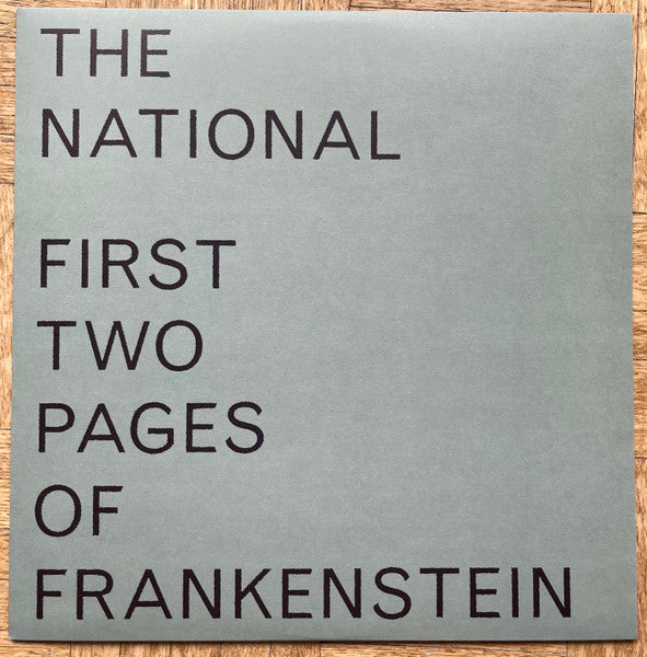 The National : First Two Pages Of Frankenstein (LP, Album)