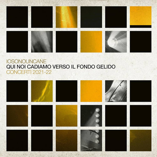 IOSONOUNCANE : Qui Noi Cadiamo Verso Il Fondo Gelido. Concerti 2021-22 (2xCD, Album)