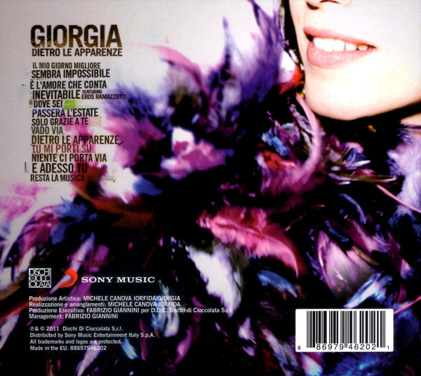 Giorgia : Dietro Le Apparenze (CD, Album, Dig)