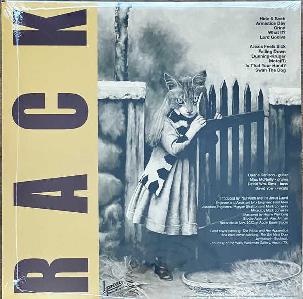 The Jesus Lizard : Rack (LP, Album)