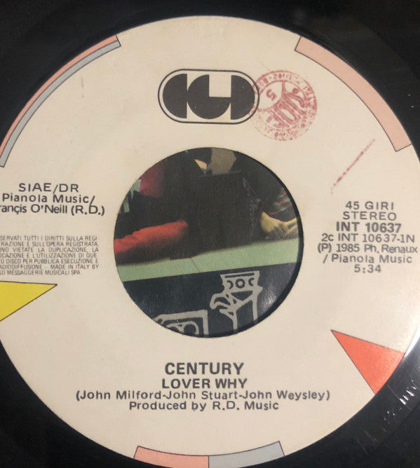 Century : Lover Why (7")