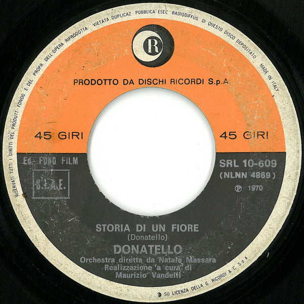 Donatello : Malattia D'Amore (7")
