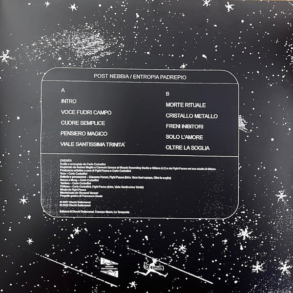 Post Nebbia : Entropia Padrepio (LP, Album, Ltd, RE, RP)