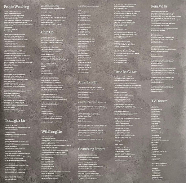 Sam Fender : People Watching (LP, Album)