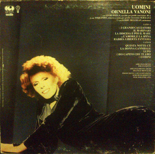 Ornella Vanoni : Uomini (LP, Album)