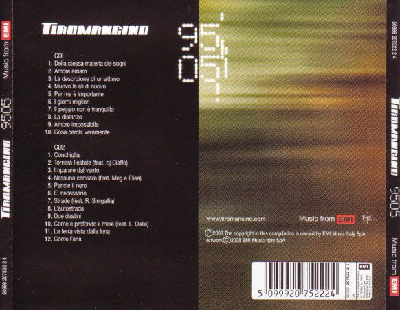 Tiromancino : 9505 (2xCD, Comp, RE)