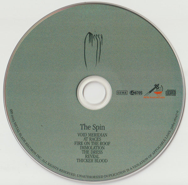 Messa (2) : The Spin (CD, Album)