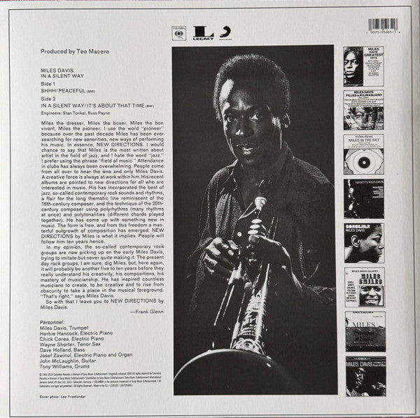 Miles Davis : In A Silent Way (LP, RE, RP)