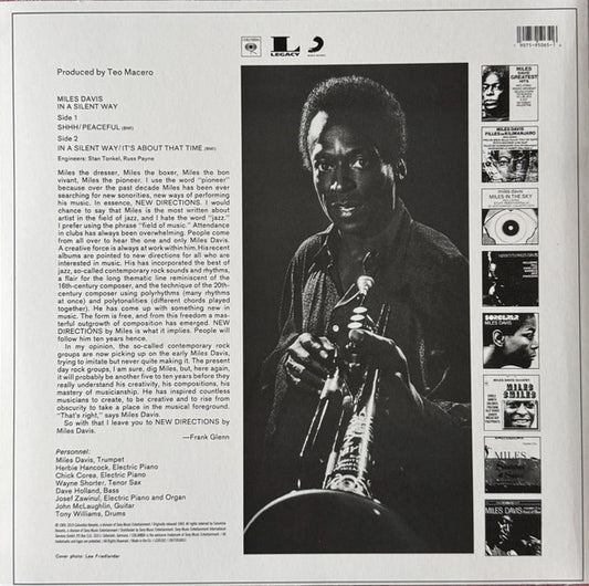 Miles Davis : In A Silent Way (LP, RE, RP)