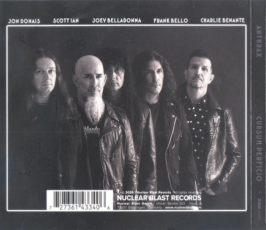 Anthrax : Cursum Perficio (CD, Album, Dig)