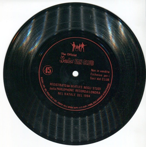The Beatles : A Happy Crimble And A Very New Year (Flexi, 7", S/Sided, Ltd, Gat)