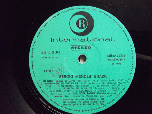 Sérgio Mendes : Brazil (LP, Album)