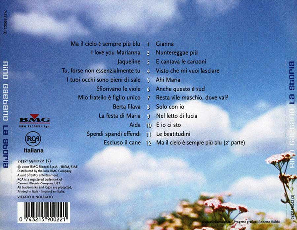 Rino Gaetano : La Storia (2xCD, Comp)