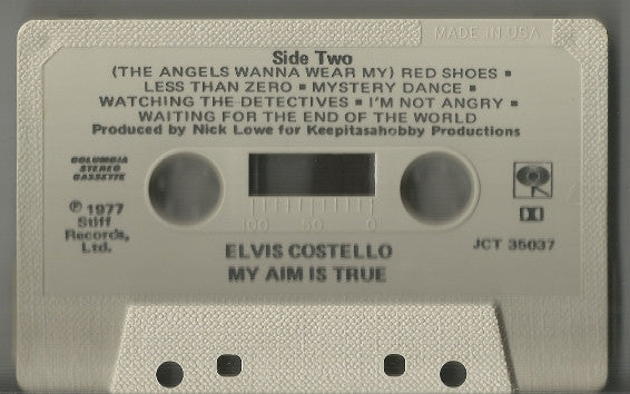 Elvis Costello : My Aim Is True (Cass, Album)