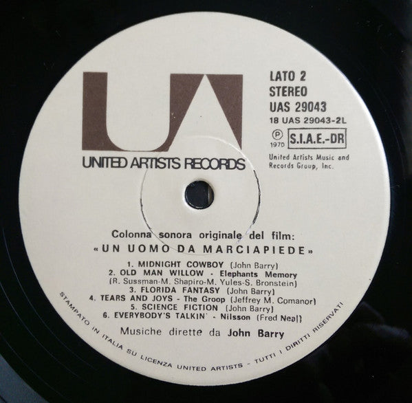Various : Un Uomo Da Marciapiede (LP, Album)