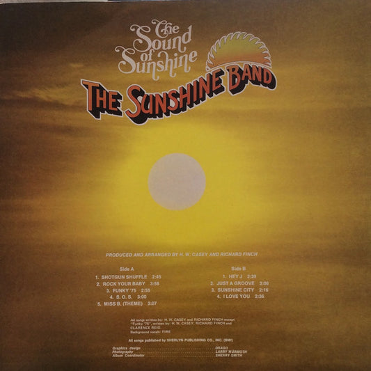 The Sunshine Band : The Sound Of Sunshine (LP, Album, Promo)