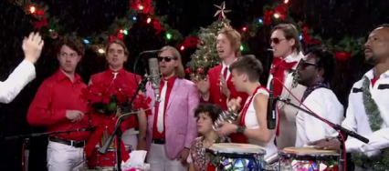 Arcade Fire Between Two Ferns Christmas