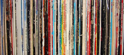 vinyl-records-on-a-shelf