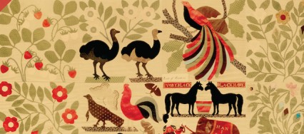 Iron and Wine Archive Bird of Paradise quilt