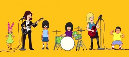 Sleater Kinney Bob's Burgers A New Wave video