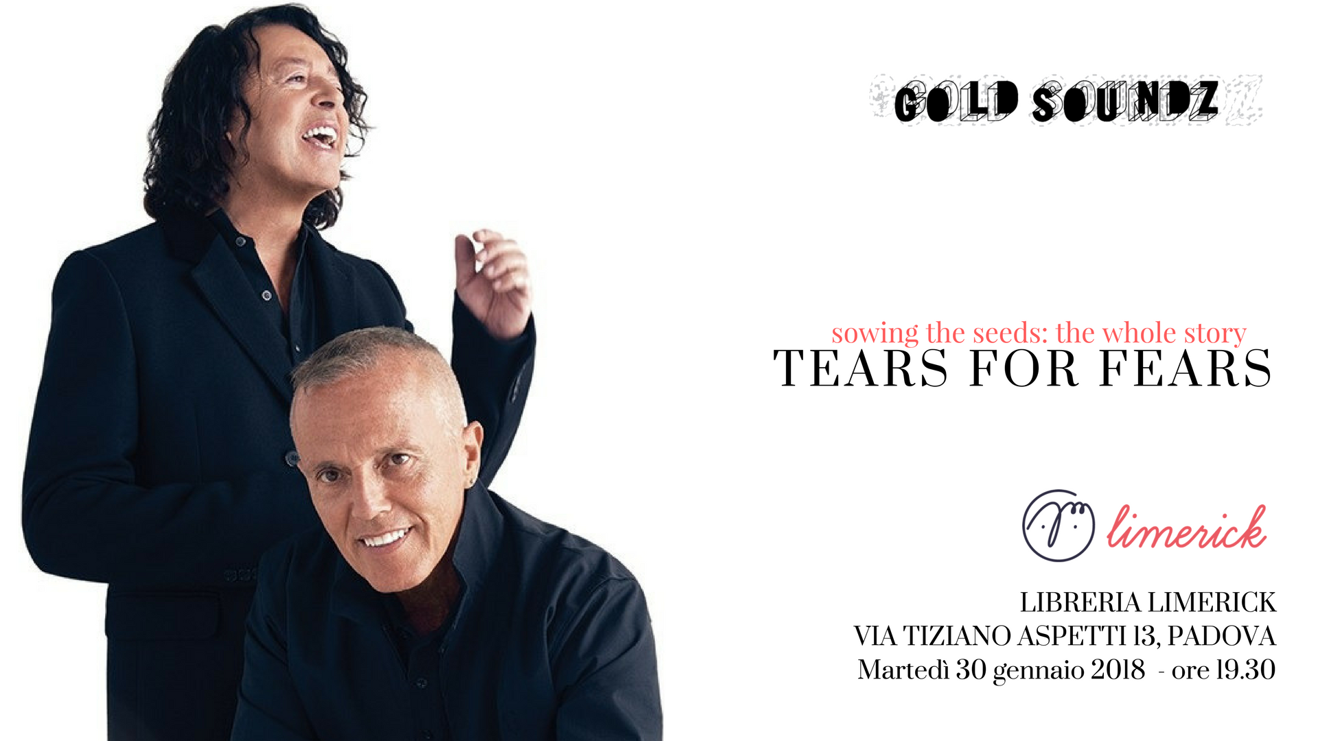 Tears For Fears audioforum Padova Gold Soundz