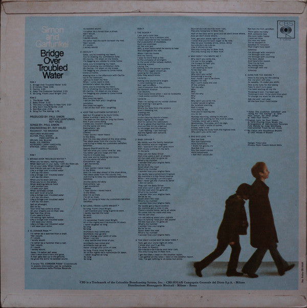 Simon And Garfunkel* : Bridge Over Troubled Water (LP, Album, RE)
