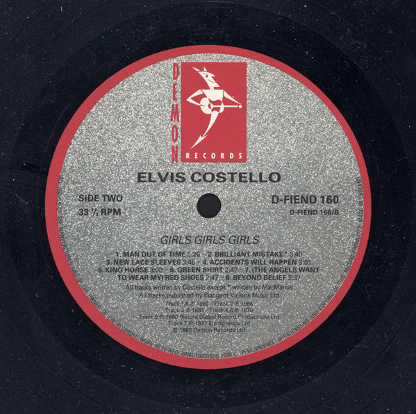 Elvis Costello : Girls +£÷ Girls =$& Girls (The Songs Of Elvis Costello / The Sounds Of Elvis Costello & The Attractions) (2xLP, Comp)