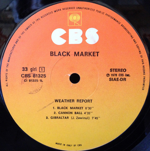 Weather Report : Black Market (LP, Album)