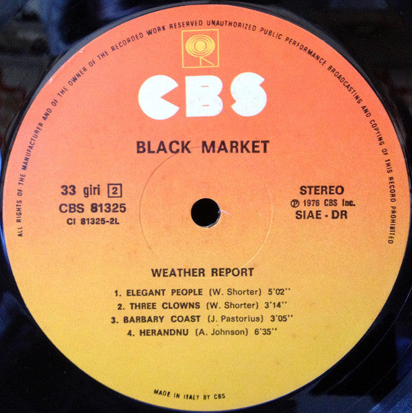 Weather Report : Black Market (LP, Album)