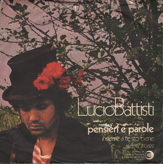 Lucio Battisti : Pensieri E Parole (7")