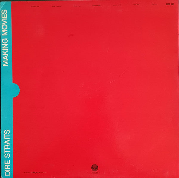 Dire Straits : Making Movies (LP, Album, Cat)