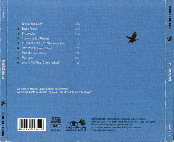 Michele Calgaro : Progressions (CD, Album)