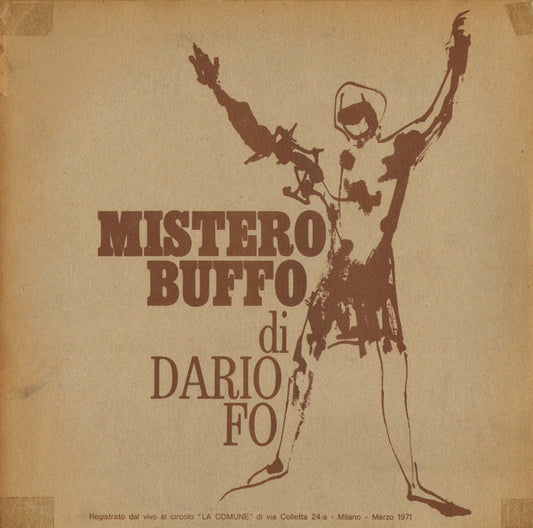 Collettivo Teatrale La Comune, Dario Fo : Mistero Buffo  Di Dario Fo (5xLP, Album + Box)