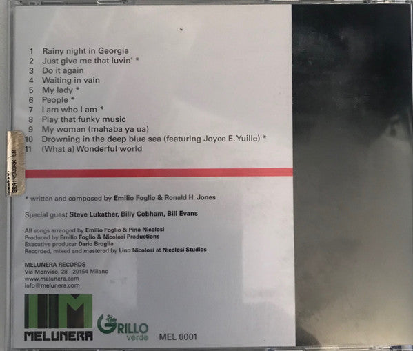 Ronnie Jones : Again (CD, Album)