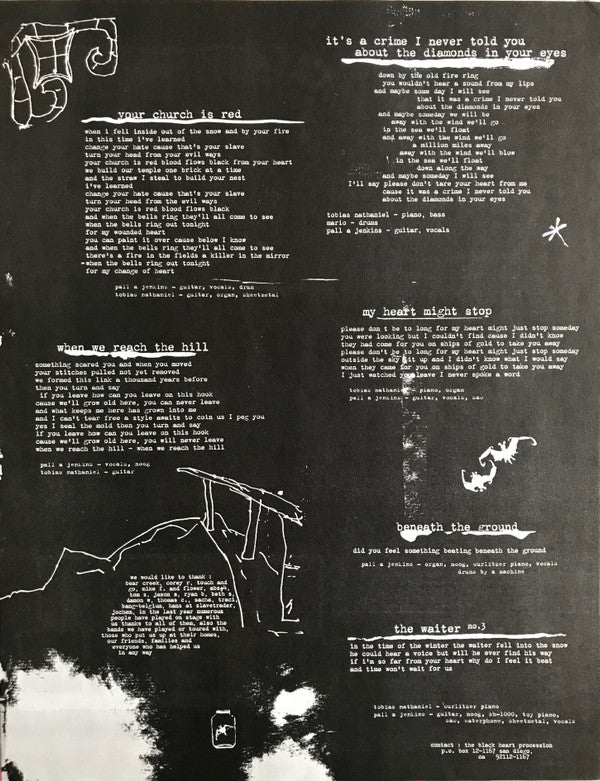 The Black Heart Procession : 2 (LP, Album, RE)