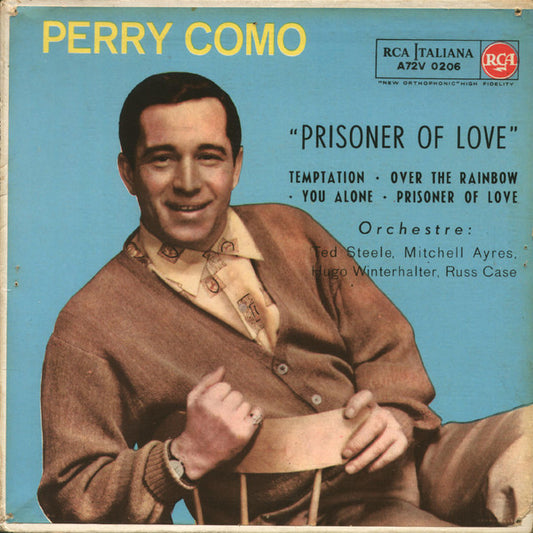 Perry Como : Prisoner Of Love (7", EP, Mono)
