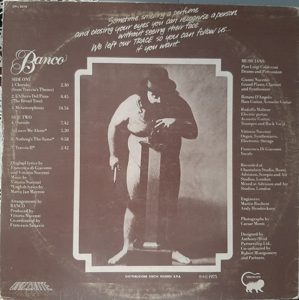 Banco* : Banco (LP, Album, RE, No )